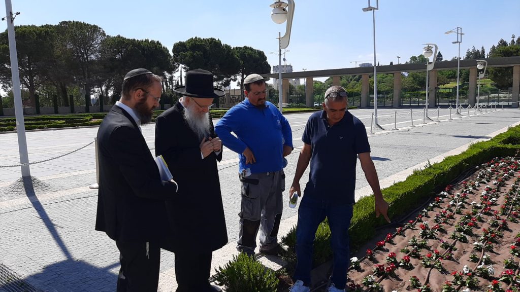 לקראת שנת השמיטה: הגר"י אפרתי פגש את הגננים בכנסת