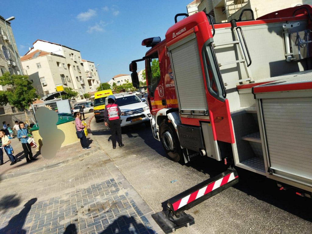 שתי שריפות פרצו בבתים בעיר ביתר ומודיעין עילית • צפו