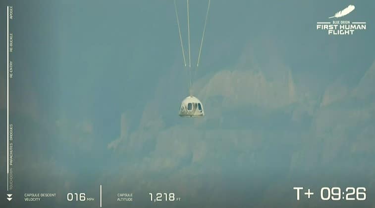 הלוך ושוב: האיש העשיר בעולם טס לחלל ושב תוך 10 דקות