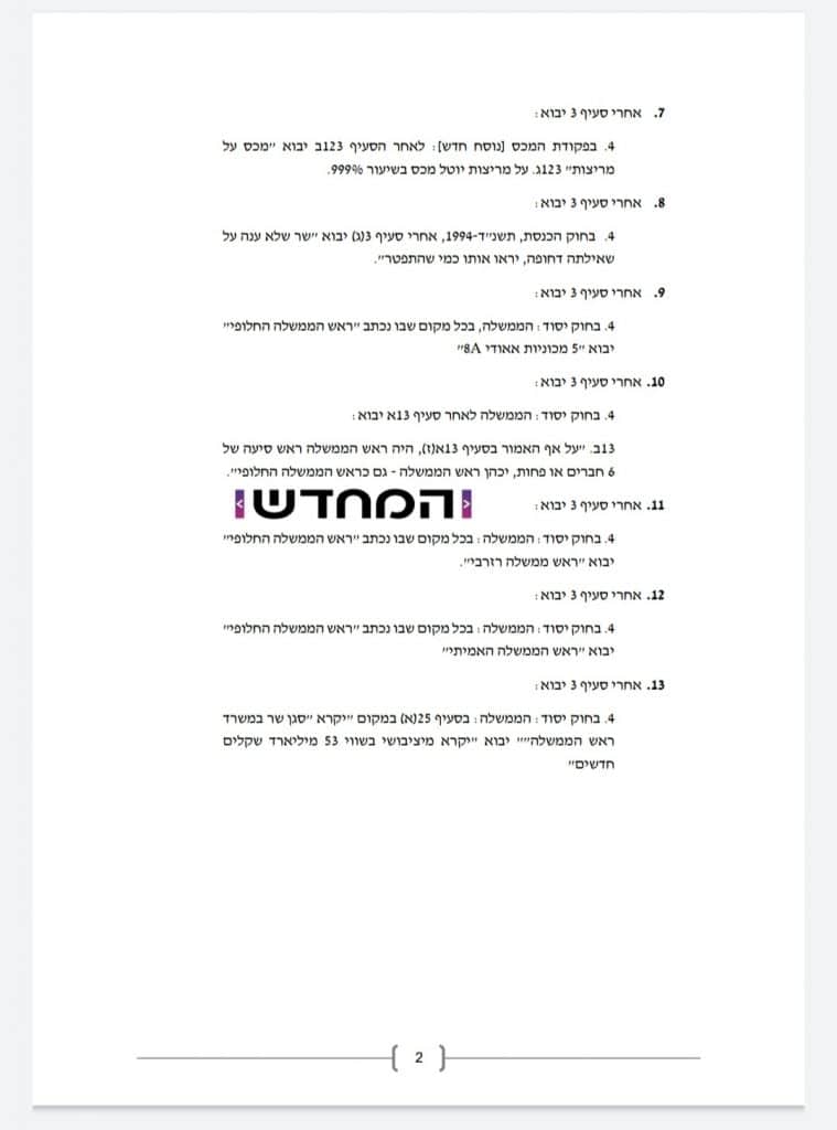 בין ההסתייגויות: צ'ולנט בליל שישי