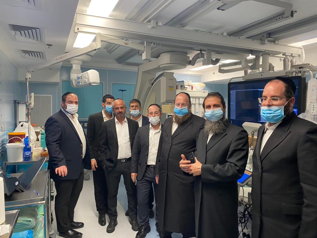 בכירי המחלקה החרדית בכללית, סיירו במדיקל סנטר הרצליה
