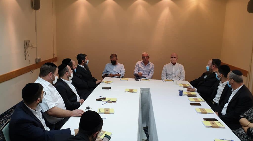 בכירי המחלקה החרדית בכללית, סיירו במדיקל סנטר הרצליה