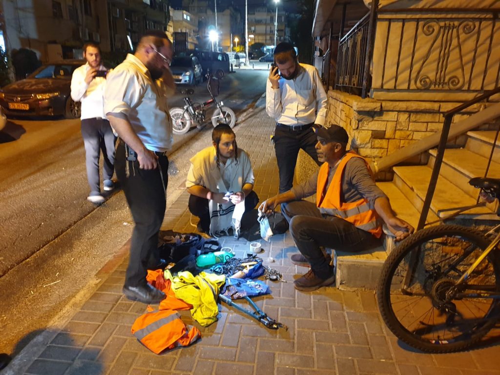 בן מיעוטים נעצר בנסיון לגניבת אופניים חשמליים
