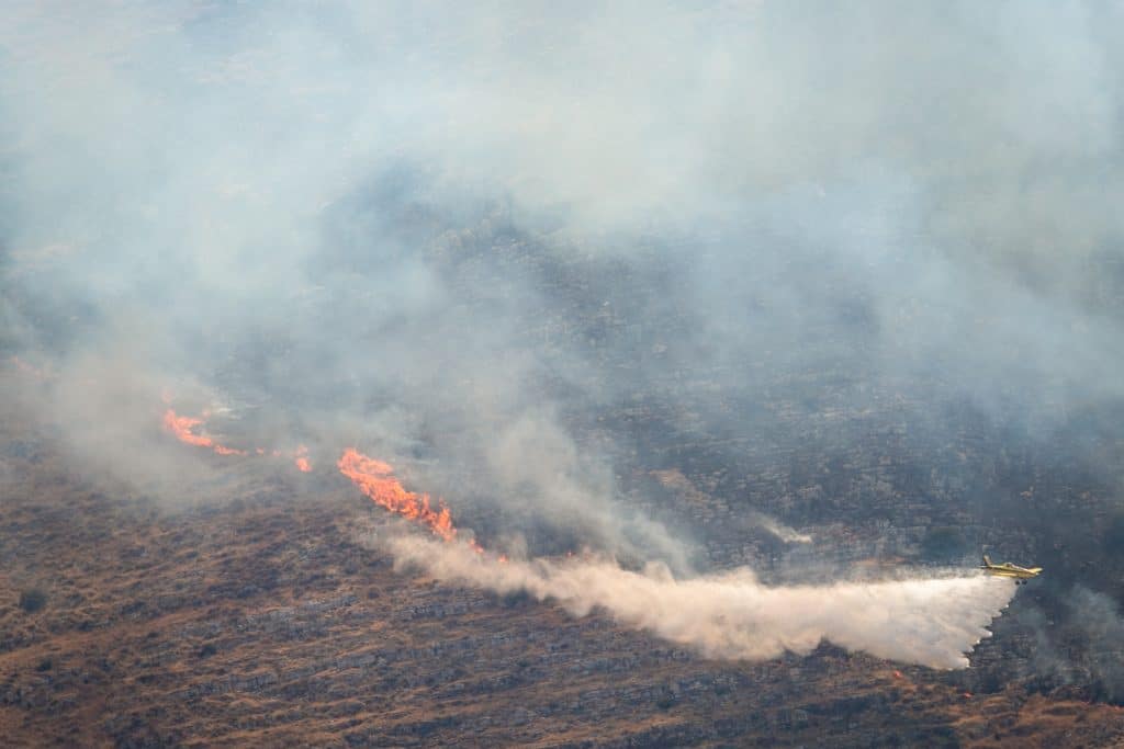 שריפת ענק בהרי ירושלים: תושבי 6 יישובים פונו