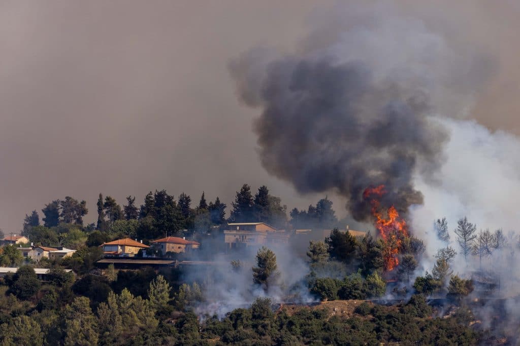 שריפת הענק בהרי ירושלים: כשלים מסוכנים במערך הכבאות