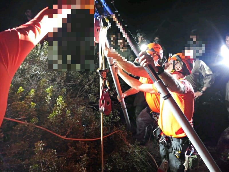 חייל נפל לבור עמוק באימון באזור בית גוברין