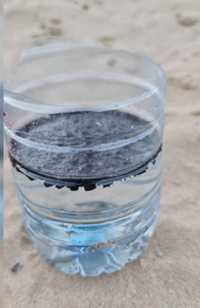 תעלומה: פתיתים שחורים בחופי ישראל