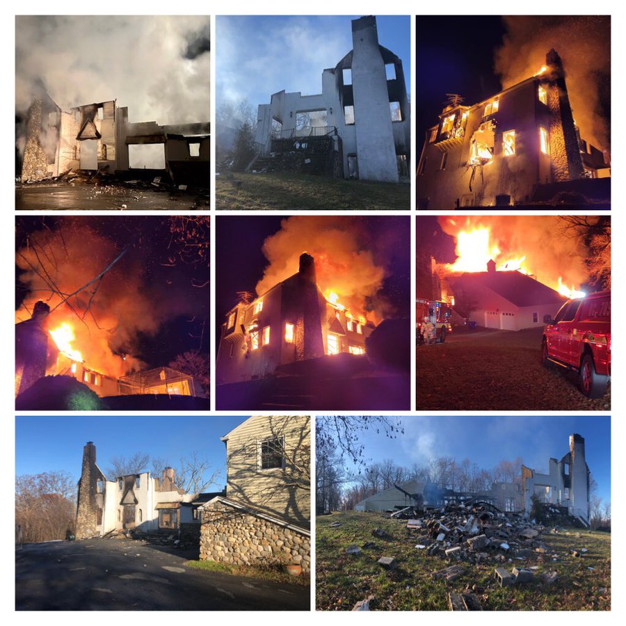 שרף בית ששוויו 1.8 מיליון דולר כדי להרחיק נחשים