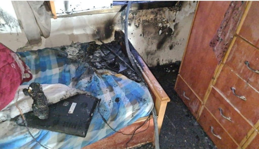 גופת צעירה פונתה מבית שעלה באש בגליל