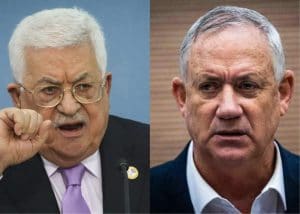 אבו מאזן, בני גנץ