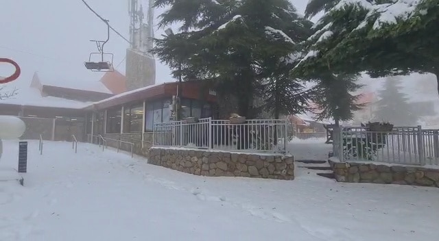 השלג בחרמון הבוקר'// צילום: אתר החרמון