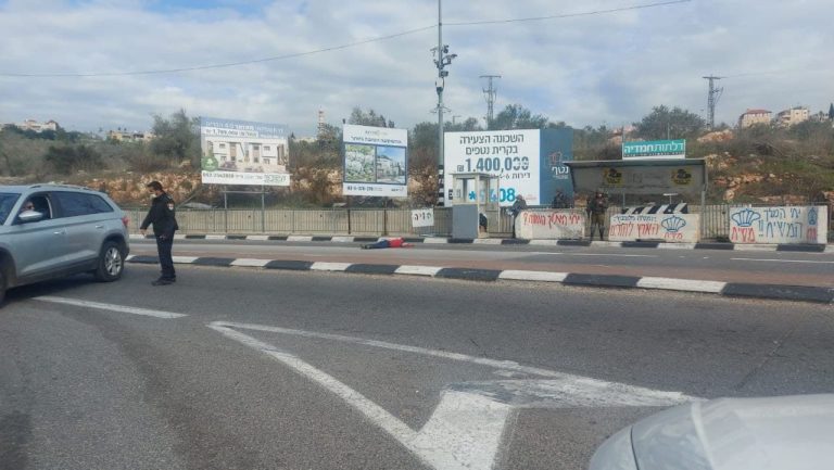 דיווח ראשוני: מחבל ניסה לבצע פיגוע בצומת גיתי ונוטרל