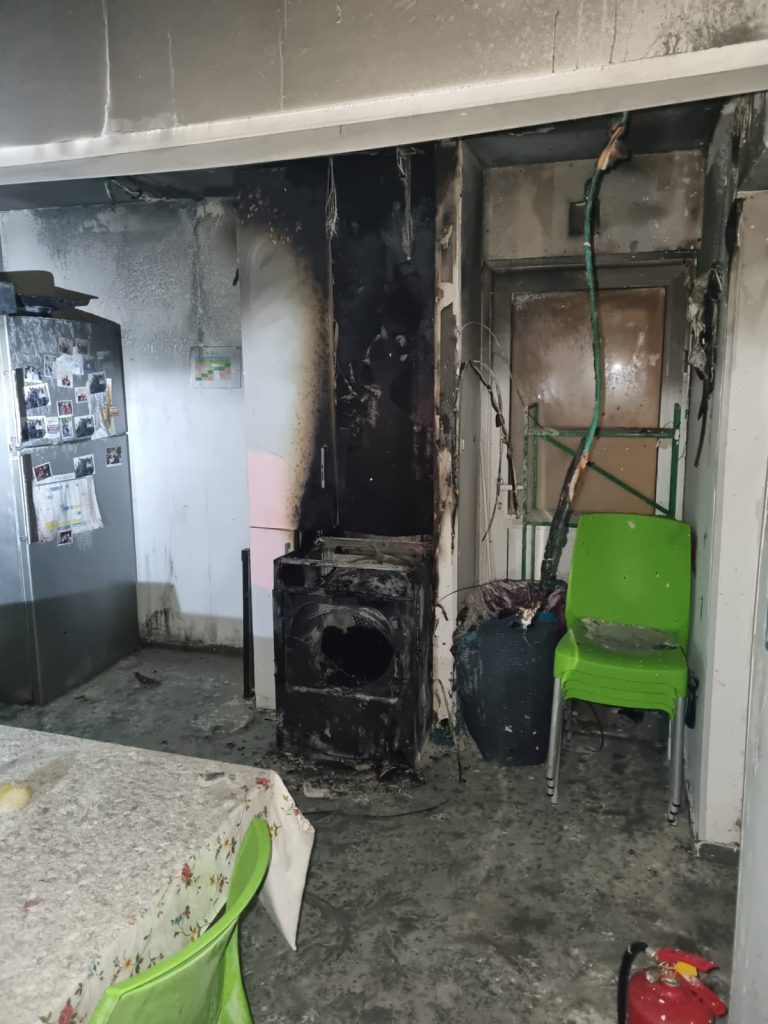 שריפה פרצה במוסד לחינוך מיוחד ביישוב גבעות