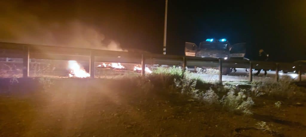 שטח הפקר - סיקור מיוחד מהשטח הבוער