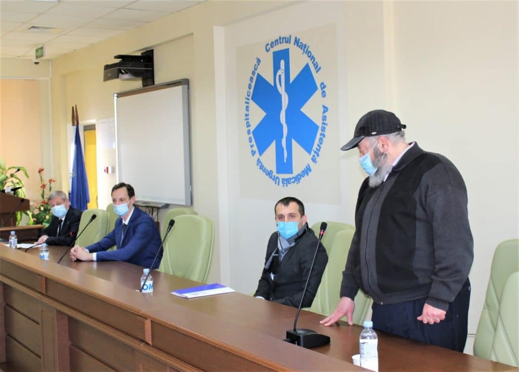 מנכ"ל משרד הבריאות המולדובי הודה לרב המדינה בטקס מיוחד: "הצלתם חיים"
