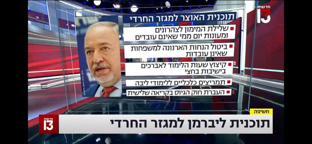 ליברמן יציג מחר תכנית לקיצוץ נוסף לחרדים ליברמן יציג מחר תכנית לקיצוץ נוסף לחרדים