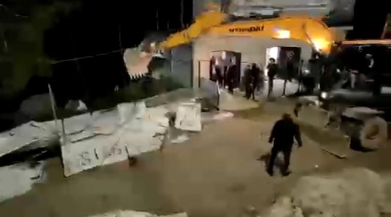 גשר הכהנים במירון נהרס סופית