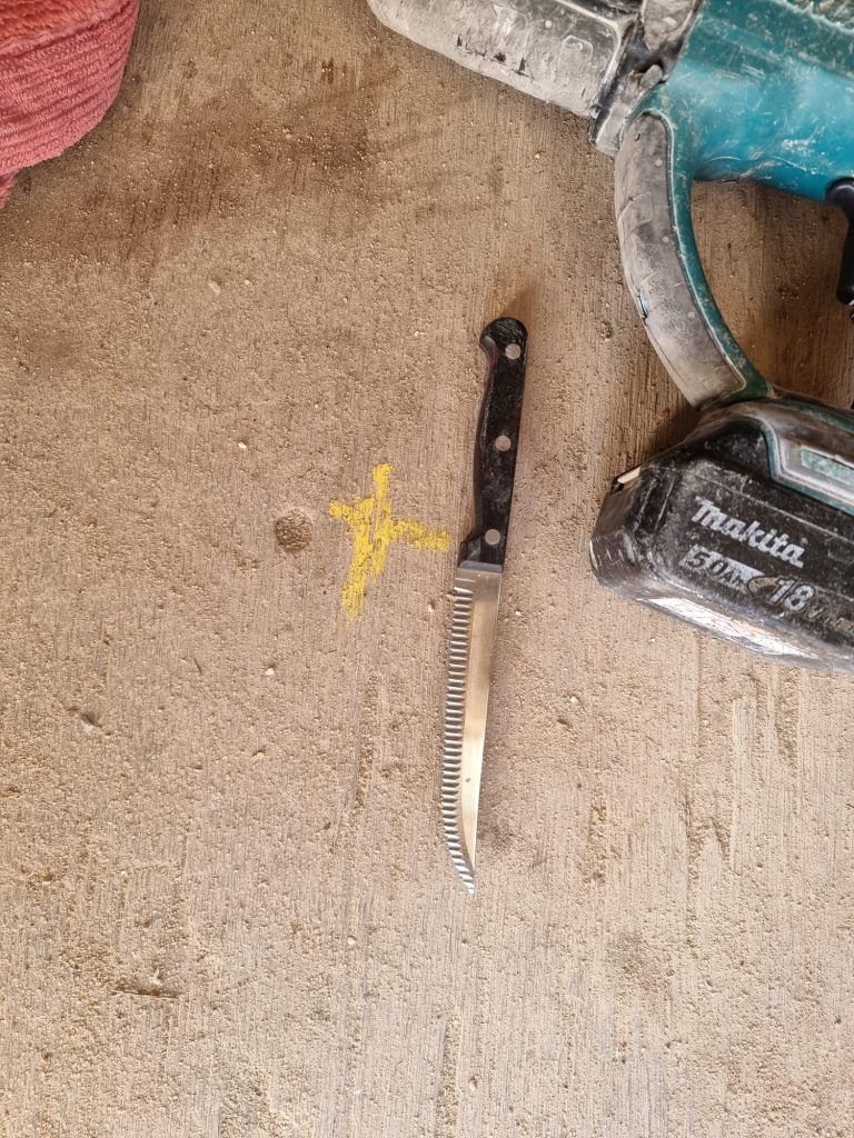 פלסטיני שוהה בלתי חוקי דקר קצין באשקלון