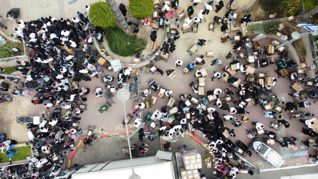 החלוקה הלוגיסטית הגדולה בישראל יצאה לדרך