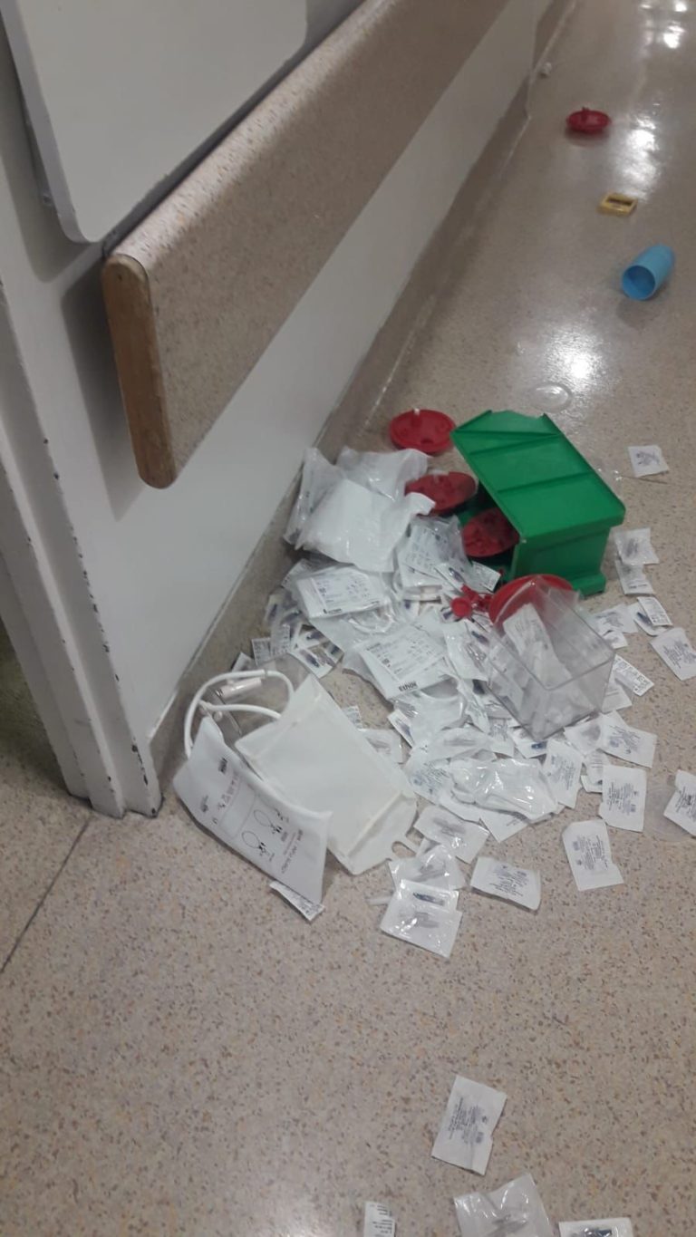 ערבים התפרעו בבית החולים הדסה הר הצופים