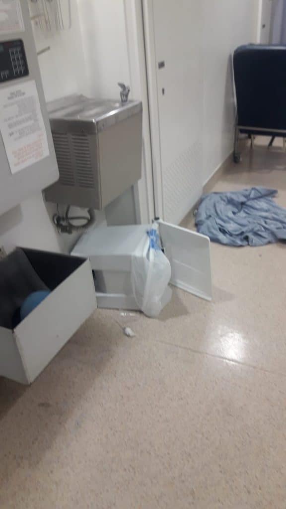 ערבים התפרעו בבית החולים הדסה הר הצופים