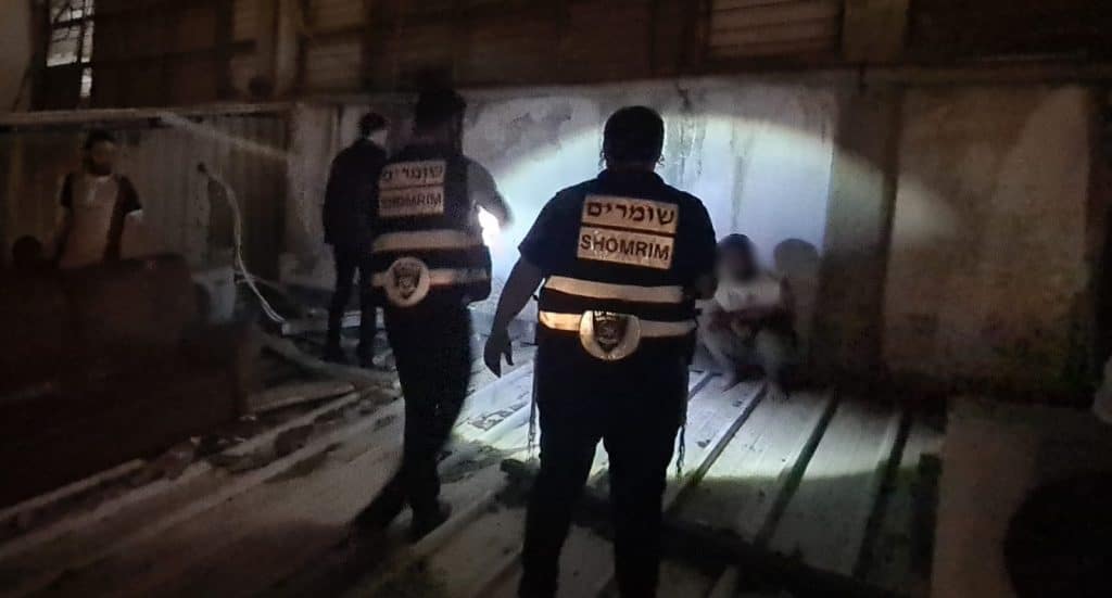 שישה שב"חים נעצרו במקום מסתור במרכז העיר בני ברק