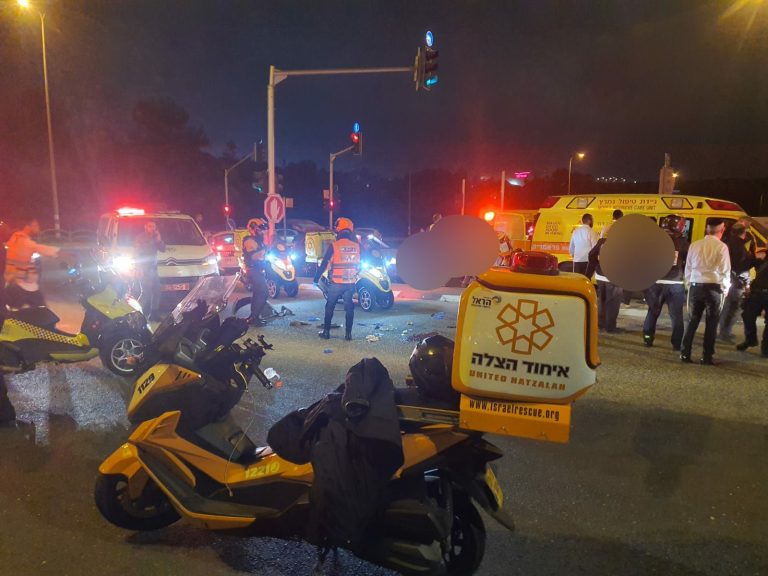 סמוך לשוהם: גנב רכב, דרס שוטר ונמלט