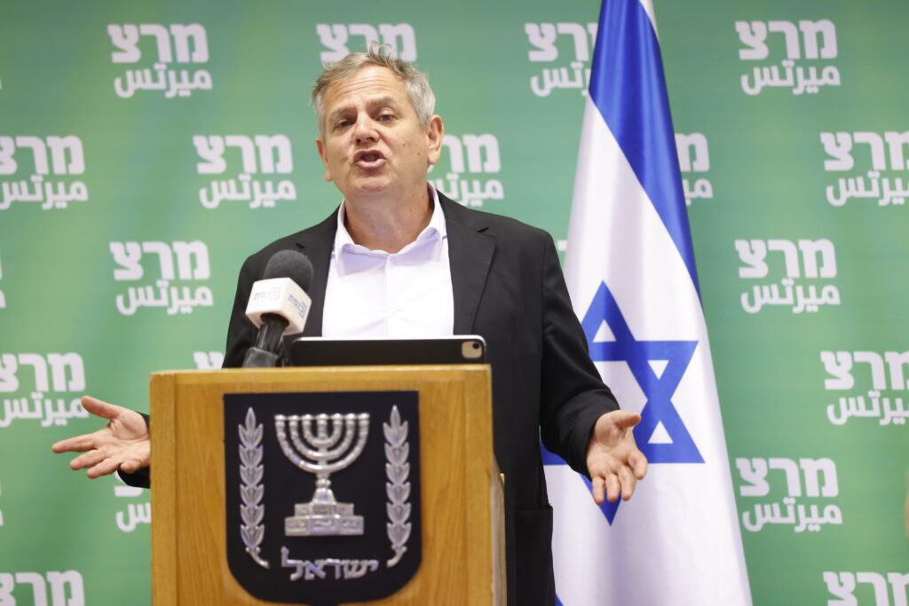 סקר: מרצ בראשות זהבה גלאון עולה ל6 מנדטים