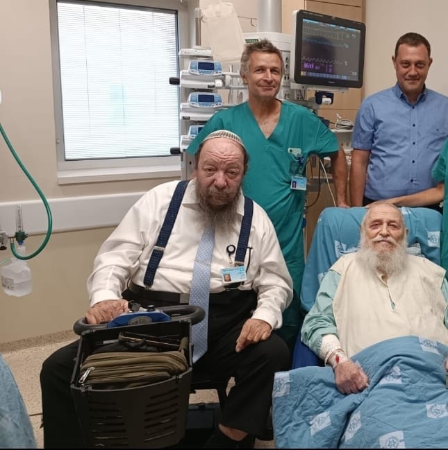 הרב חיים דרוקמן שוחרר מביה"ח לאחר שעבר צנתור