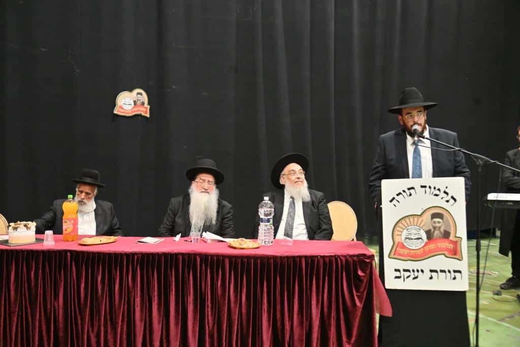 בת"ת 'תורת יעקב' חגגו 'חומש סעודה' בפאר והדר