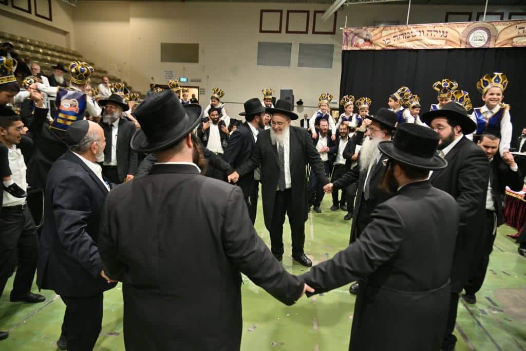 בת"ת 'תורת יעקב' חגגו 'חומש סעודה' בפאר והדר