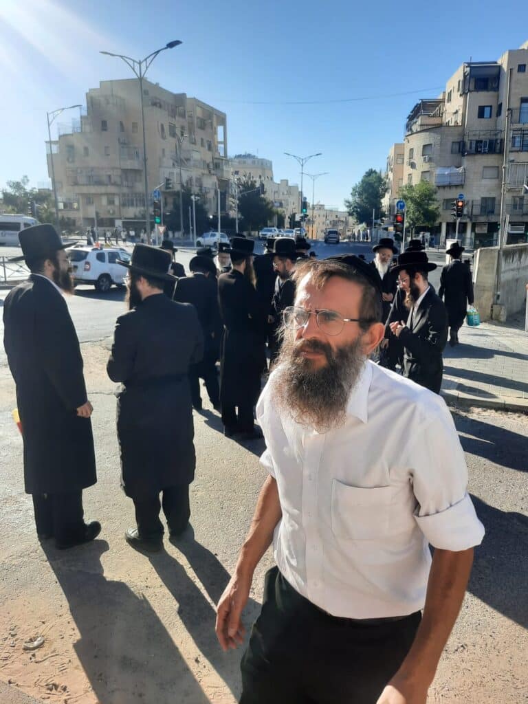 הלווית גאב"ד ביקאווסק זצ"ל