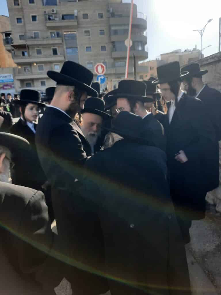 הלווית גאב"ד ביקאווסק זצ"ל