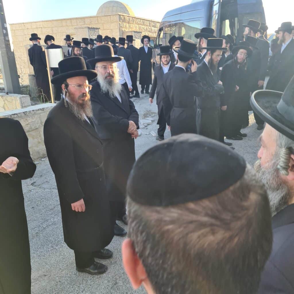 הלווית גאב"ד ביקאווסק זצ"ל