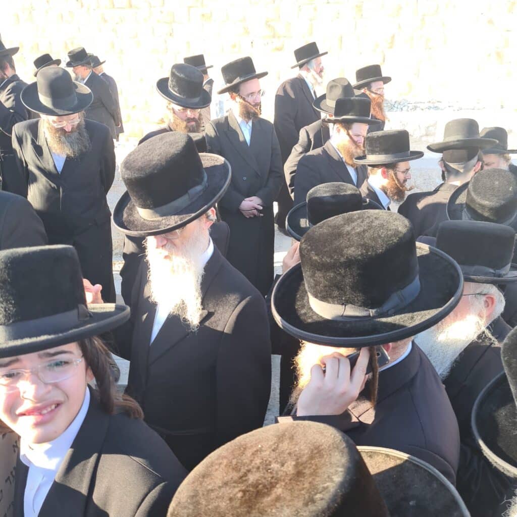 הלווית גאב"ד ביקאווסק זצ"ל