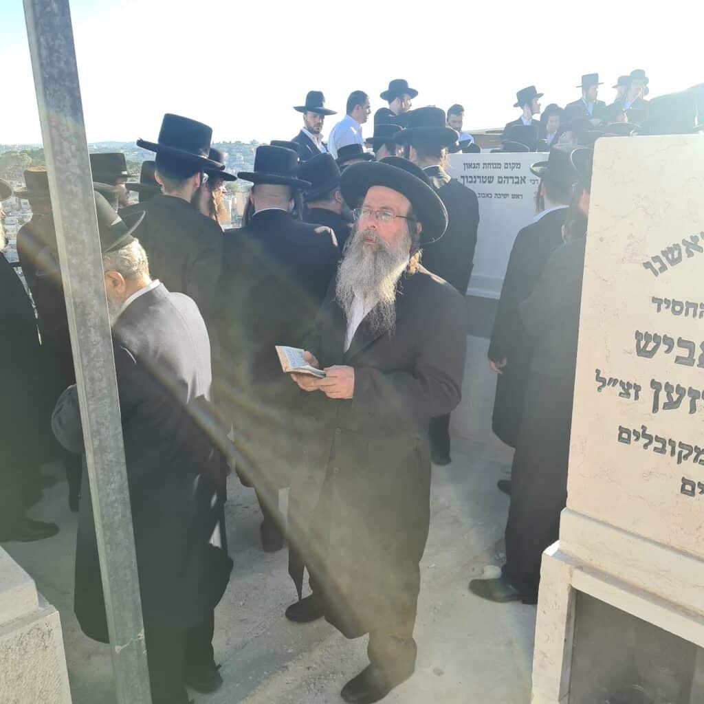 הלווית גאב"ד ביקאווסק זצ"ל