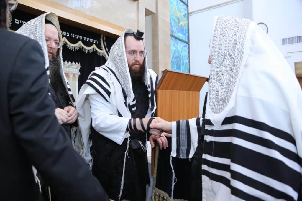 הברית לנכד האדמו"ר מטעמשוואר אלעד