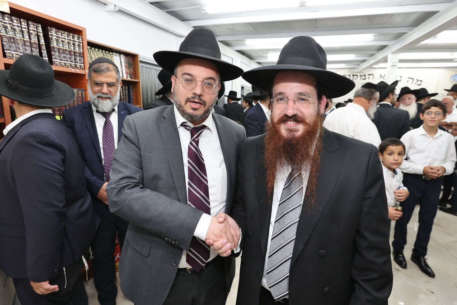 בבני ברק חגגו חנוכת הבית לביהמ"ד של קהילת חיי אהרון