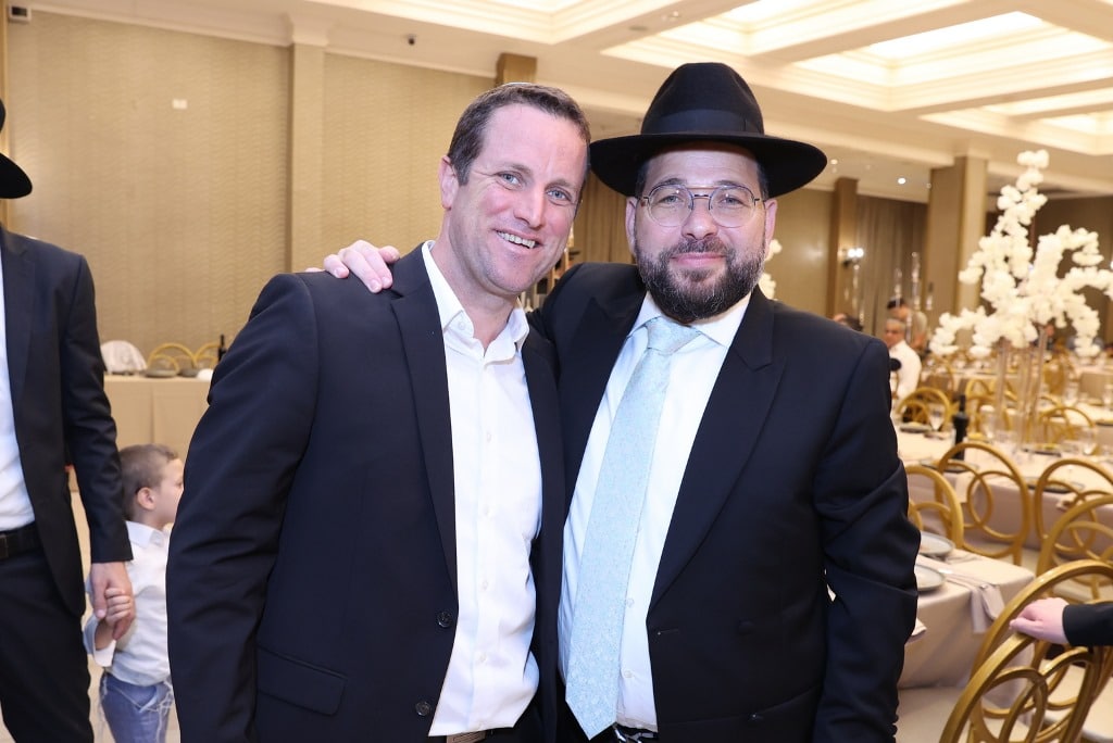 הרב נורדמן חיתן את בתו, כולם עלו לברך