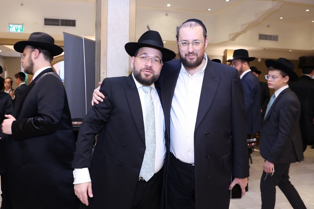 הרב נורדמן חיתן את בתו, כולם עלו לברך