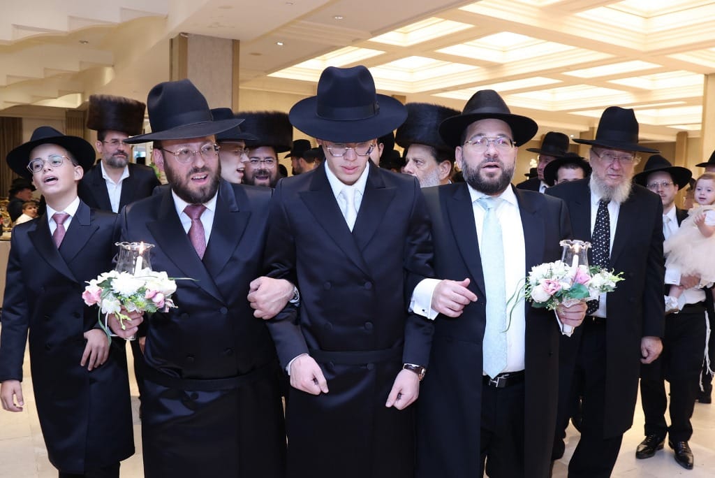 הרב נורדמן חיתן את בתו, כולם עלו לברך