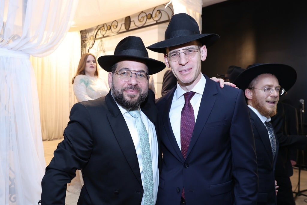 הרב נורדמן חיתן את בתו, כולם עלו לברך