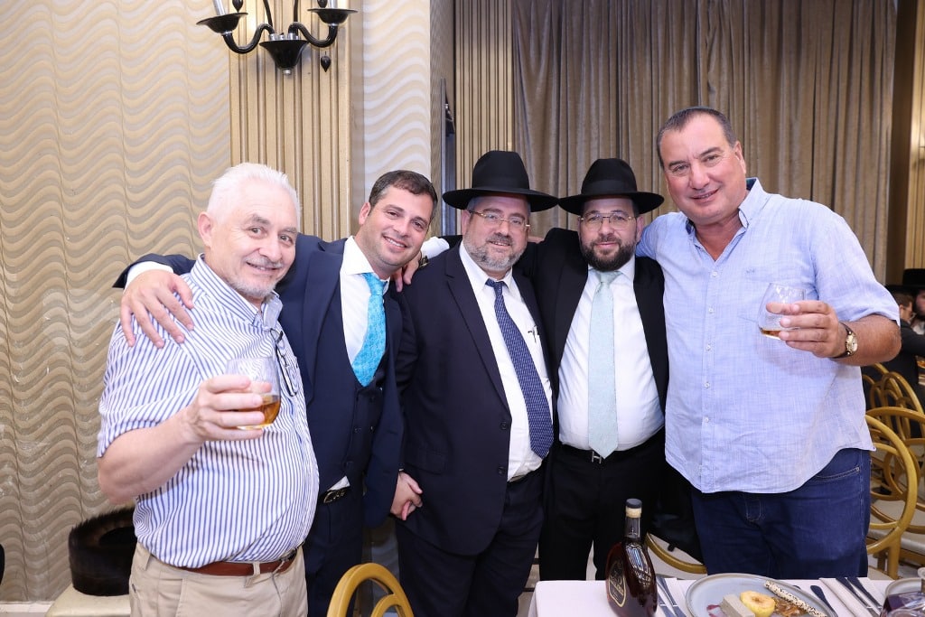 הרב נורדמן חיתן את בתו, כולם עלו לברך