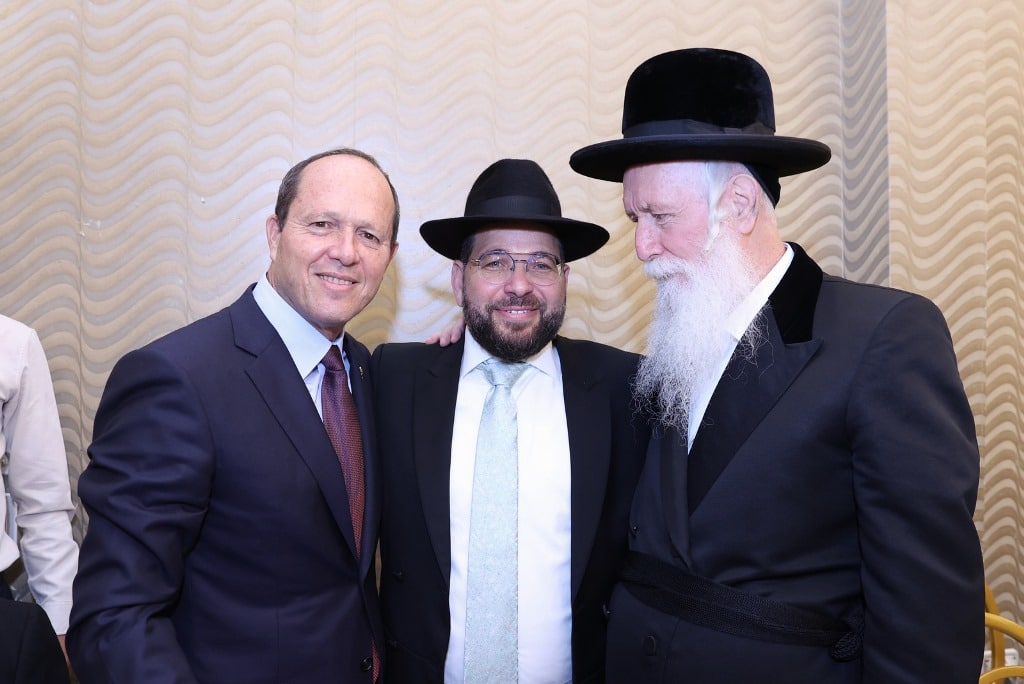 הרב נורדמן חיתן את בתו, כולם עלו לברך