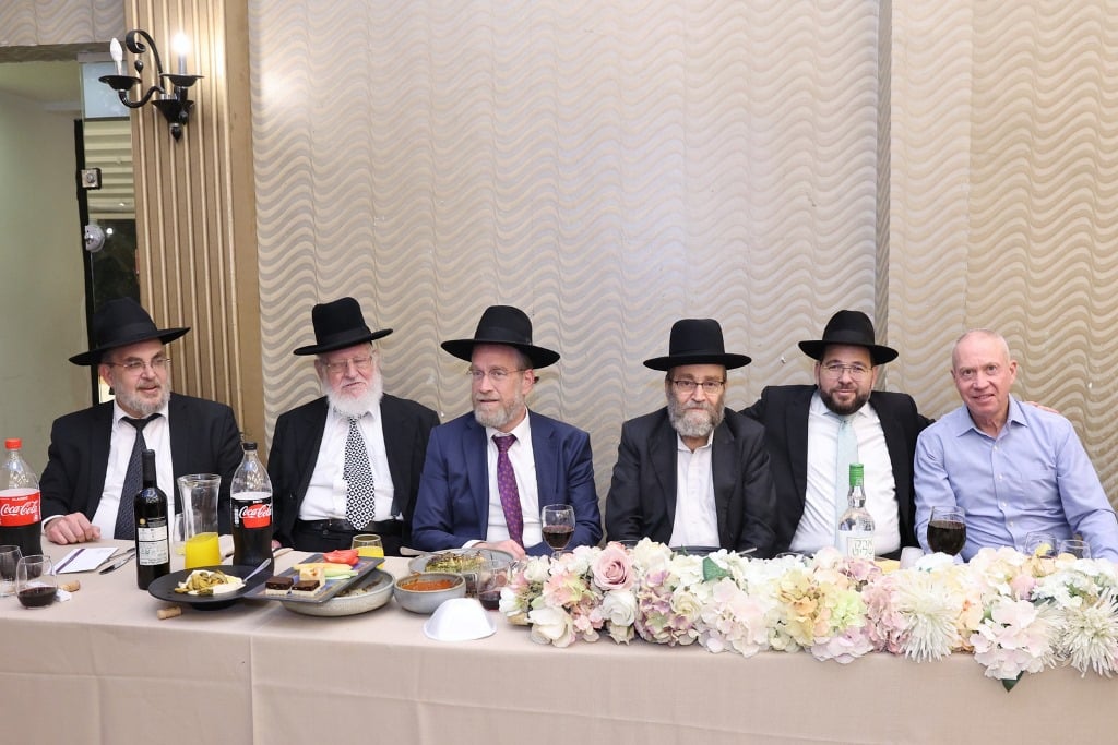 הרב נורדמן חיתן את בתו, כולם עלו לברך