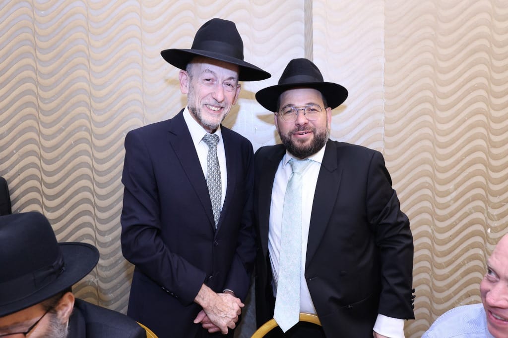 הרב נורדמן חיתן את בתו, כולם עלו לברך