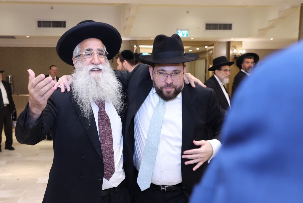 הרב נורדמן חיתן את בתו, כולם עלו לברך