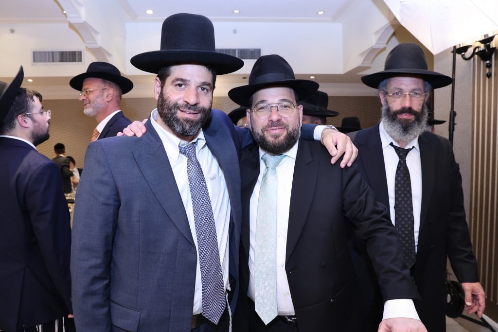 הרב נורדמן חיתן את בתו, כולם עלו לברך