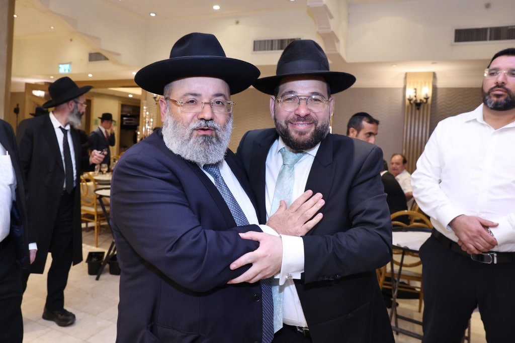 הרב נורדמן חיתן את בתו, כולם עלו לברך