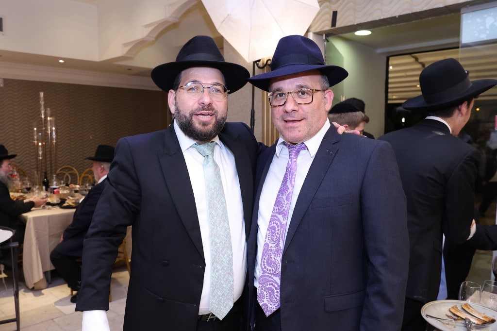 הרב נורדמן חיתן את בתו, כולם עלו לברך